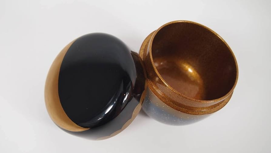 笹蛍蒔絵 面取丸 香合 中嶋宗峰(山中塗) 茶道具 Amazon.co.jp: 蒔絵師 中嶋宗峰 遠山月蒔絵 棗 内梨地 堀内宗完